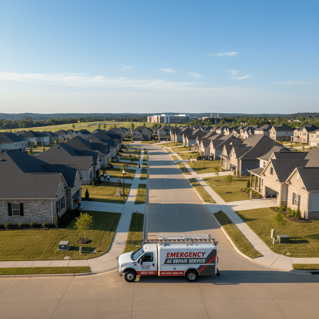 Emergency AC repair service in Trussville, Alabama