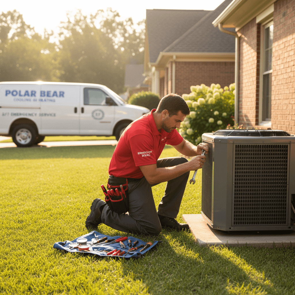 Emergency AC repair diagnostic equipment